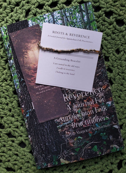 Roots &amp; Reverence (Signed Author Copy) | Appalachian Folk Magic Guided Journal | Herbal Lore &amp; Rootwork Practice
