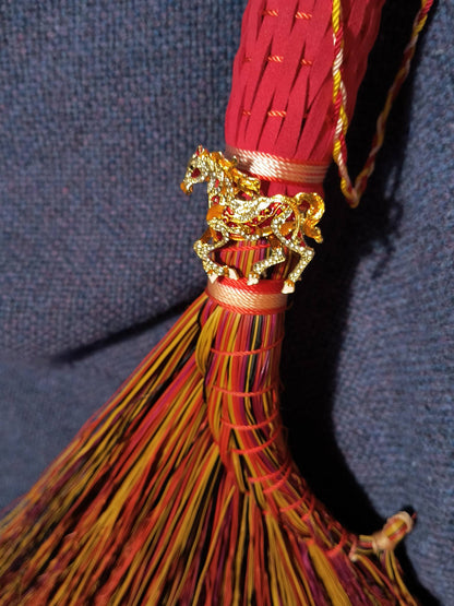 Longma Rooster Tail Broom