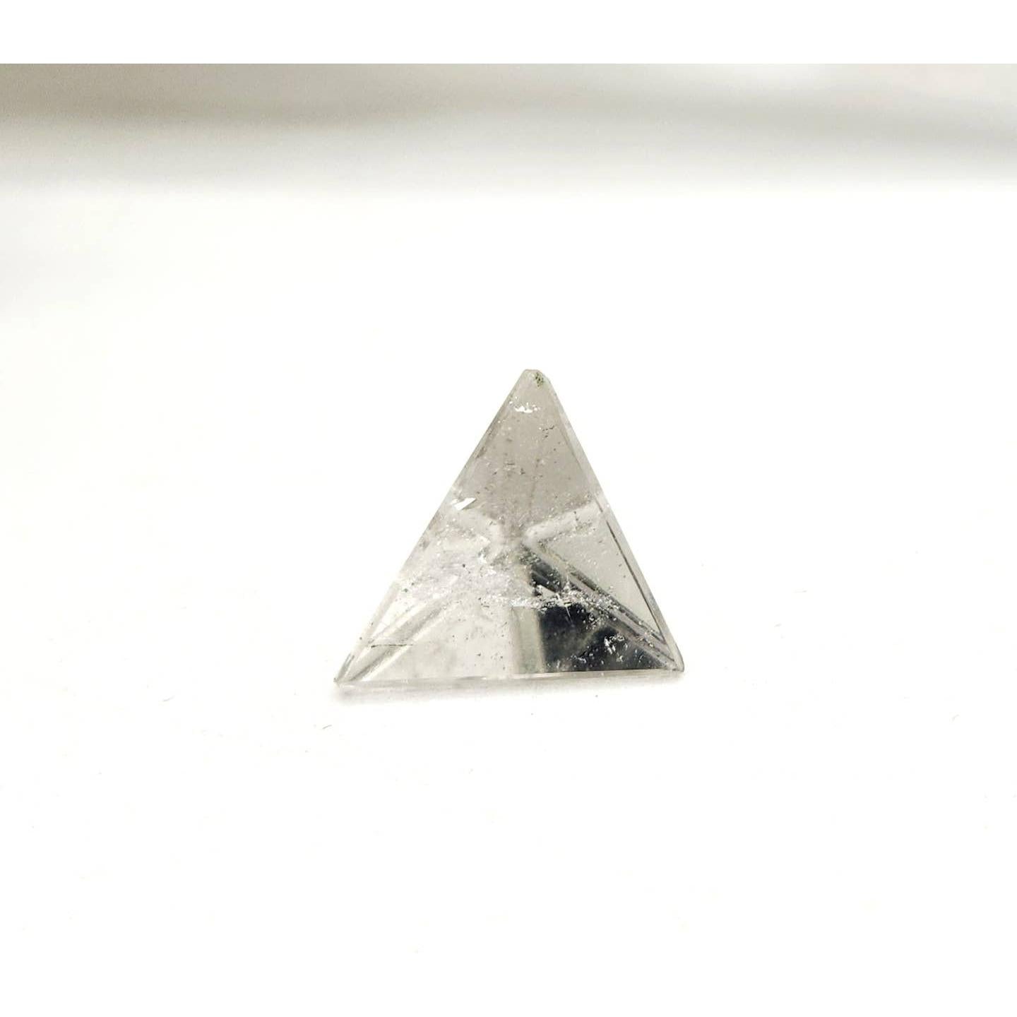 Clear Quartz Sacred Geometry Set – 7 Carved Crystals + Merkaba &amp; Sphere with Grid &amp; Pouch