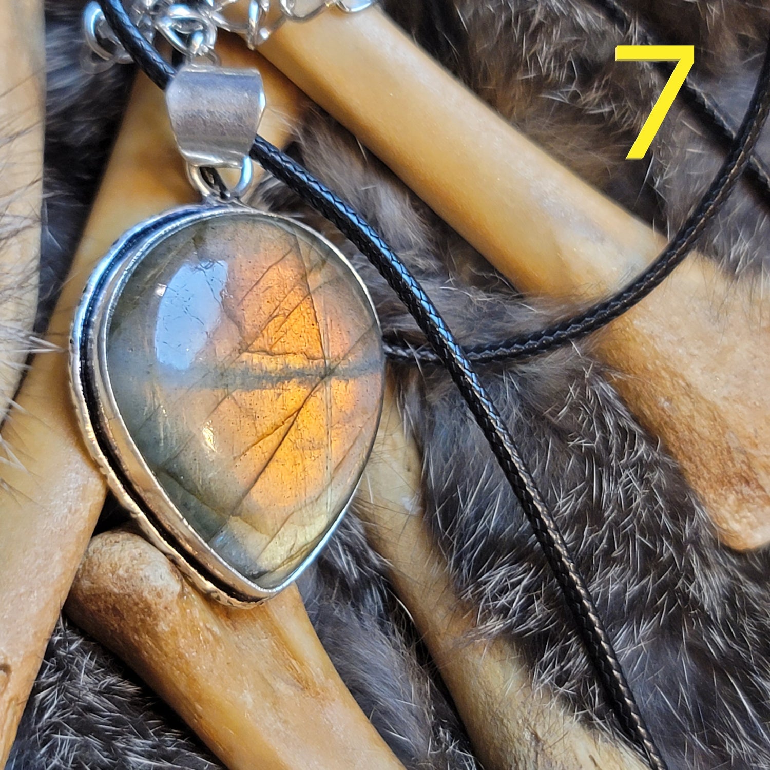 Pendant Necklaces – Mixed Stones &amp; Settings Labradorite, Garden Quartz, Hematite, Bumblebee Jasper