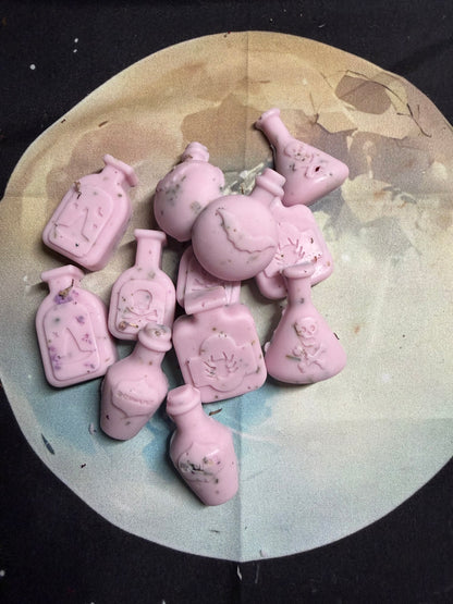 🧪 Lavender Mini Potion Bottle Goat Milk Soaps ✨
