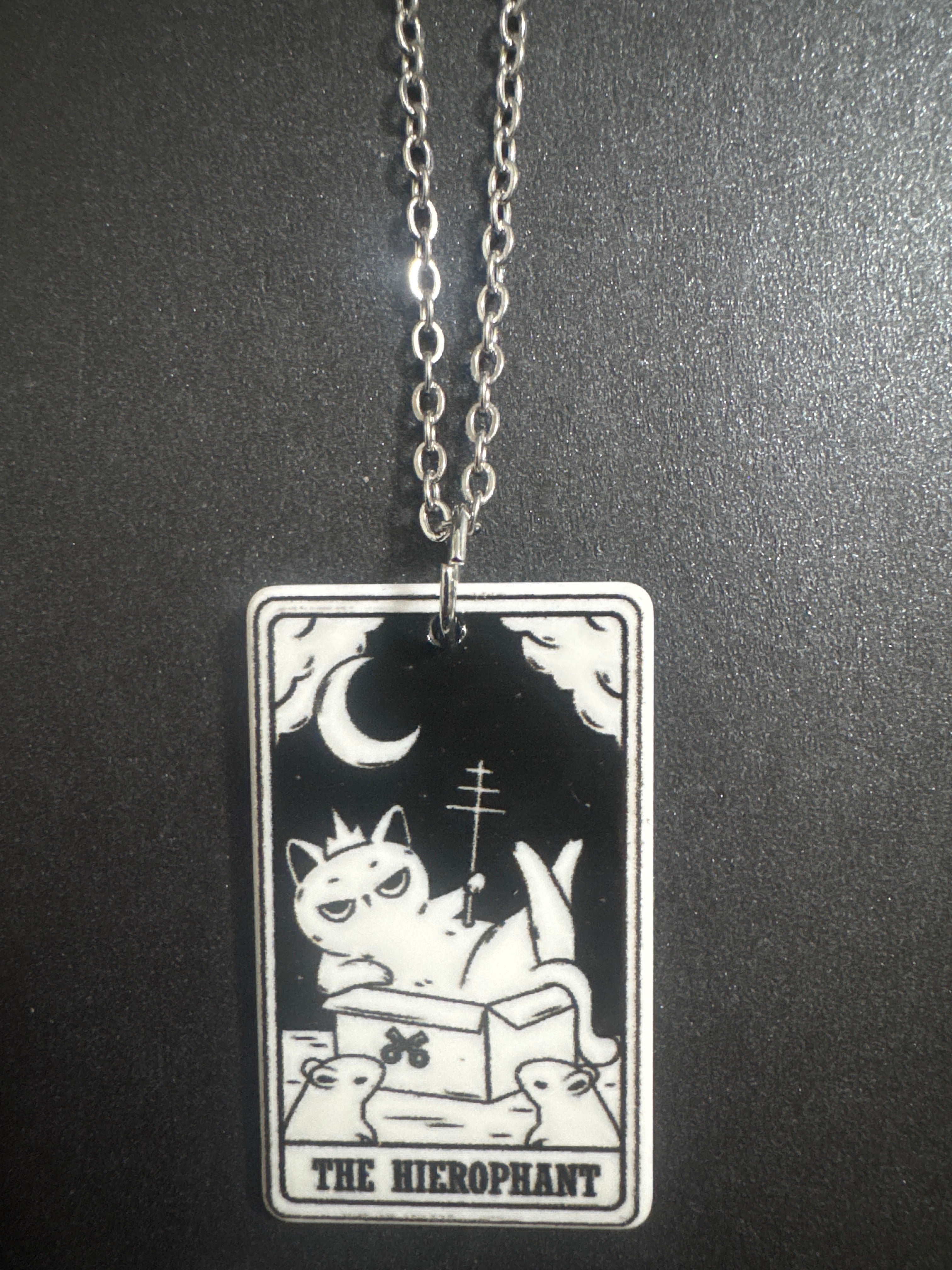 Cat Tarot Necklaces