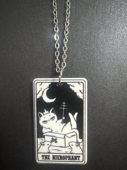 Cat Tarot Necklaces