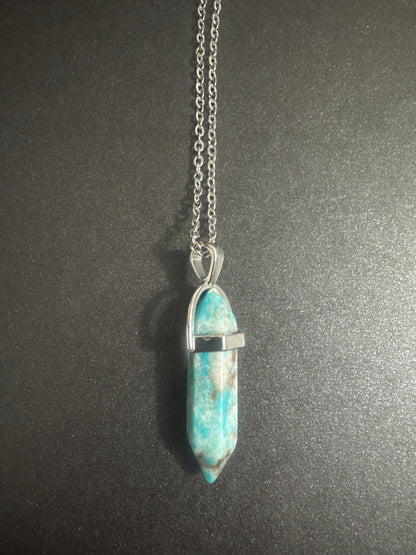 Various Shaped Crystal Necklaces