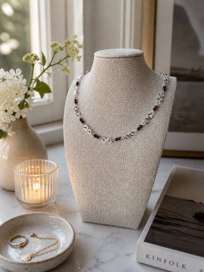 Red Garnet Necklace