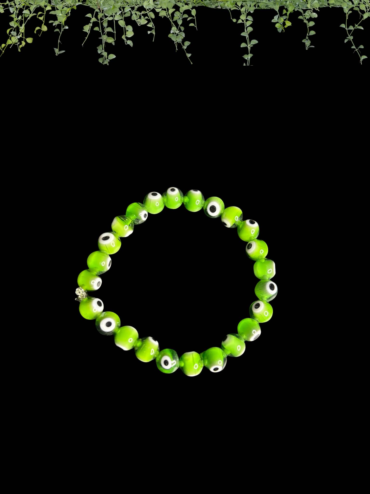 Green Evil Eye Bracelet