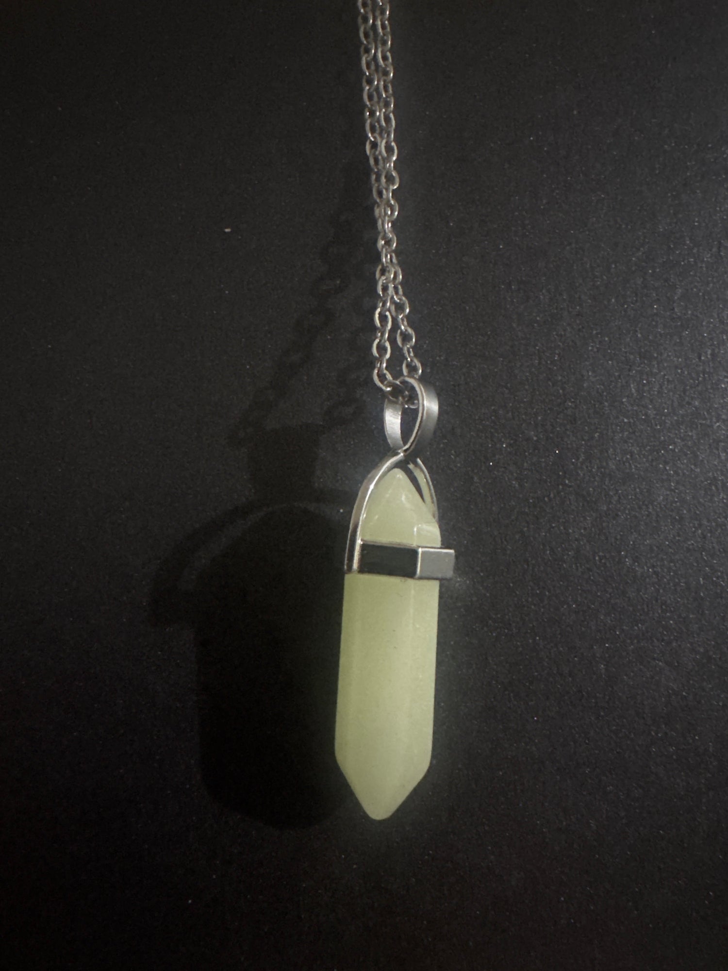 Various Shaped Crystal Necklaces