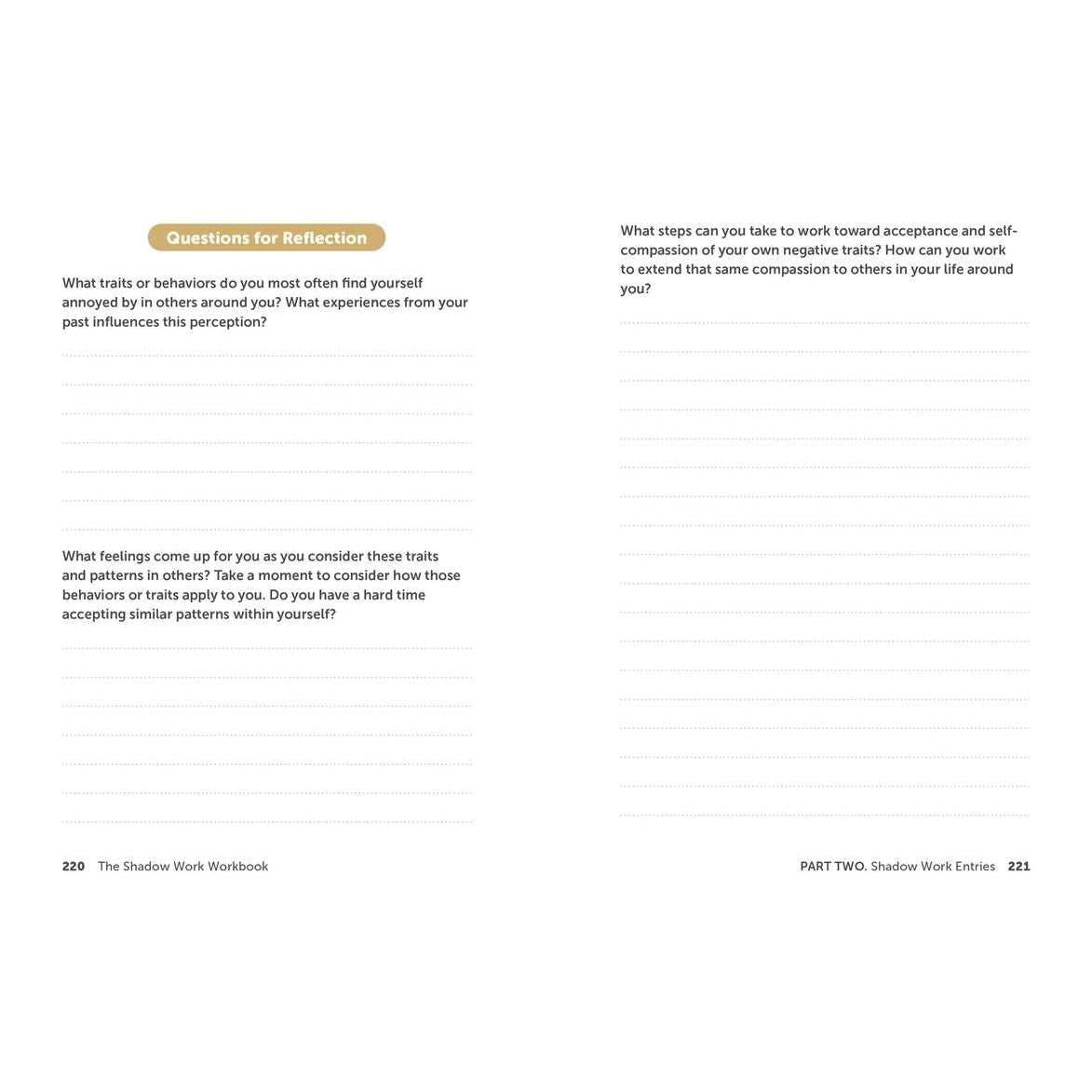 Shadow Work Workbook – Guided Journal for Healing &amp; Self-Discovery