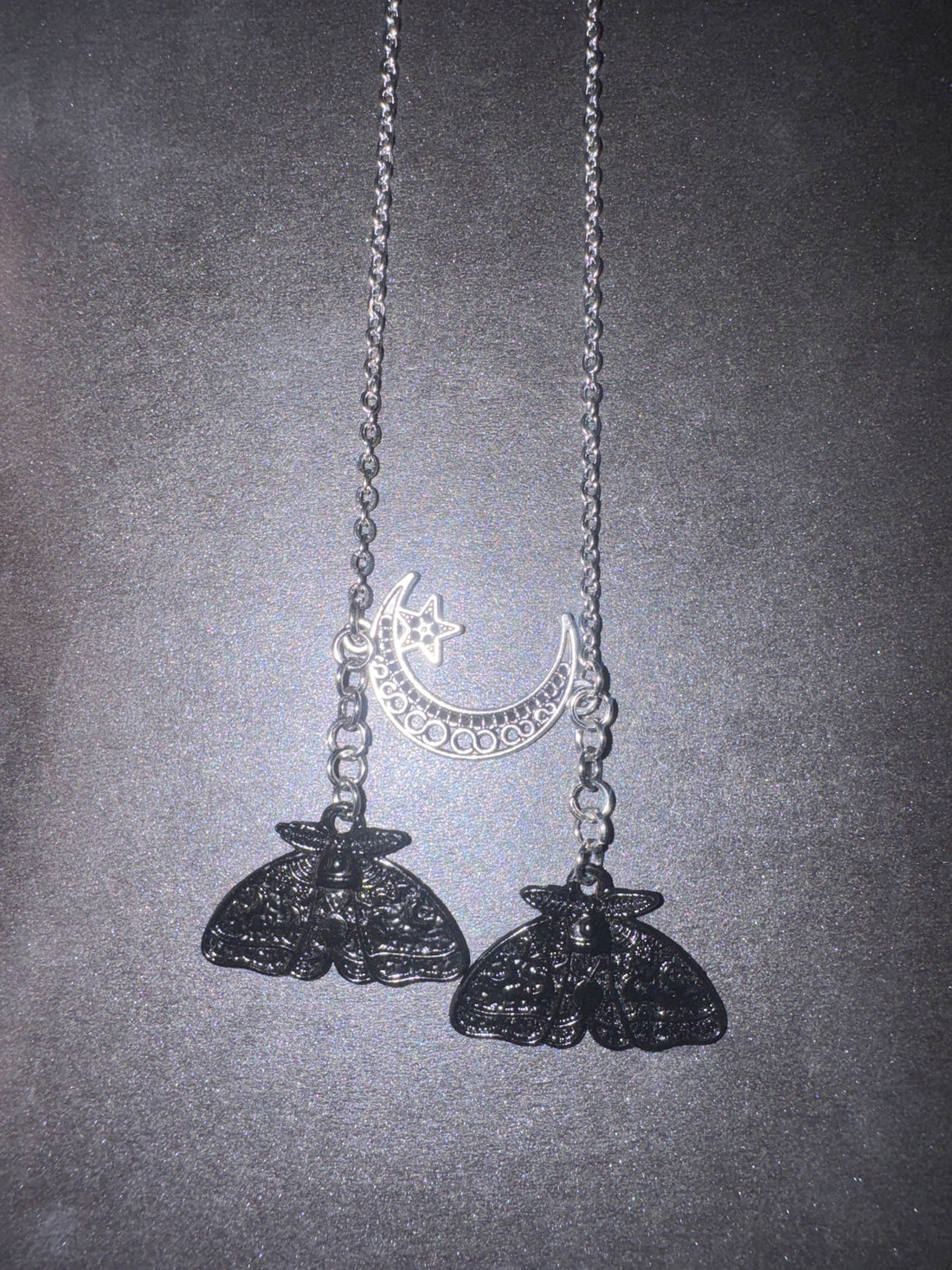 Moth Moonlight Necklace