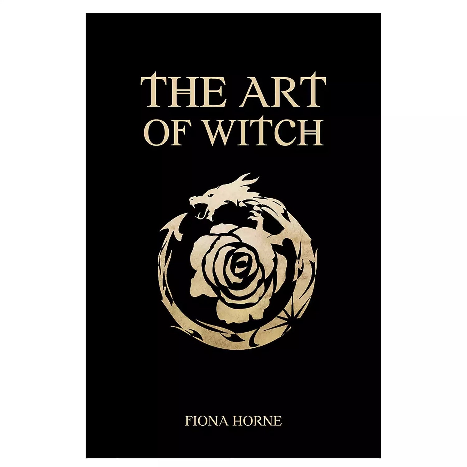 Art of Witch book by Fiona Horne showing front cover with modern witchcraft aesthetic imagery and author name