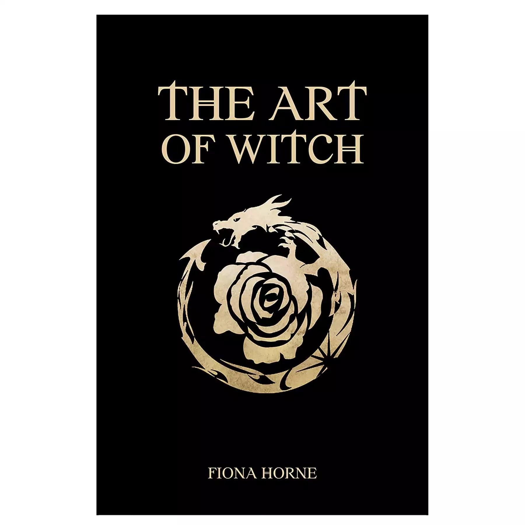 Art of Witch book by Fiona Horne showing front cover with modern witchcraft aesthetic imagery and author name