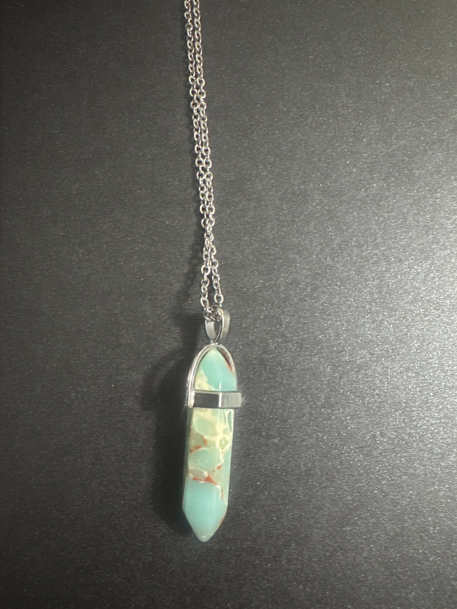 Various Shaped Crystal Necklaces