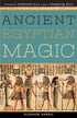 Ancient Egyptian Magic by Eleanor Harris — paperback book cover featuring Egyptian hieroglyphic and deity artwork on a ritual magic guide.