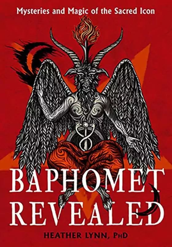 Baphomet Revealed book cover featuring the iconic goat-headed occult figure in dark esoteric design — mysteries of the sacred icon.