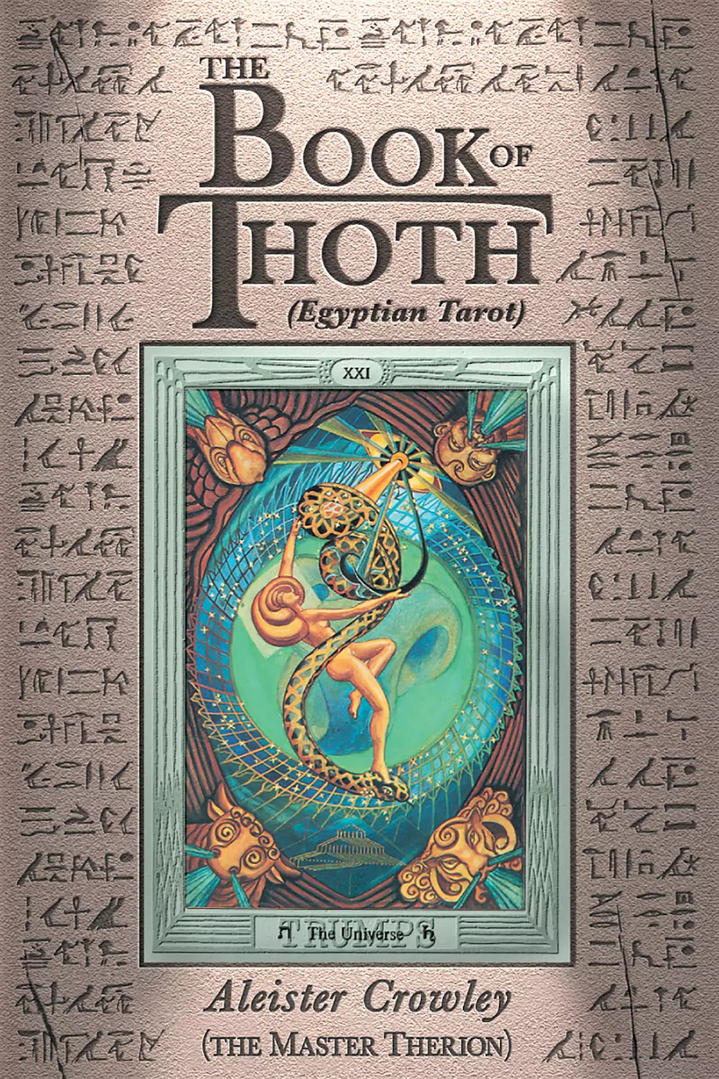 Cover of The Book of Thoth by Aleister Crowley, the essential Thelemic commentary and guide to the Thoth Tarot deck and its Qabalistic symbolism