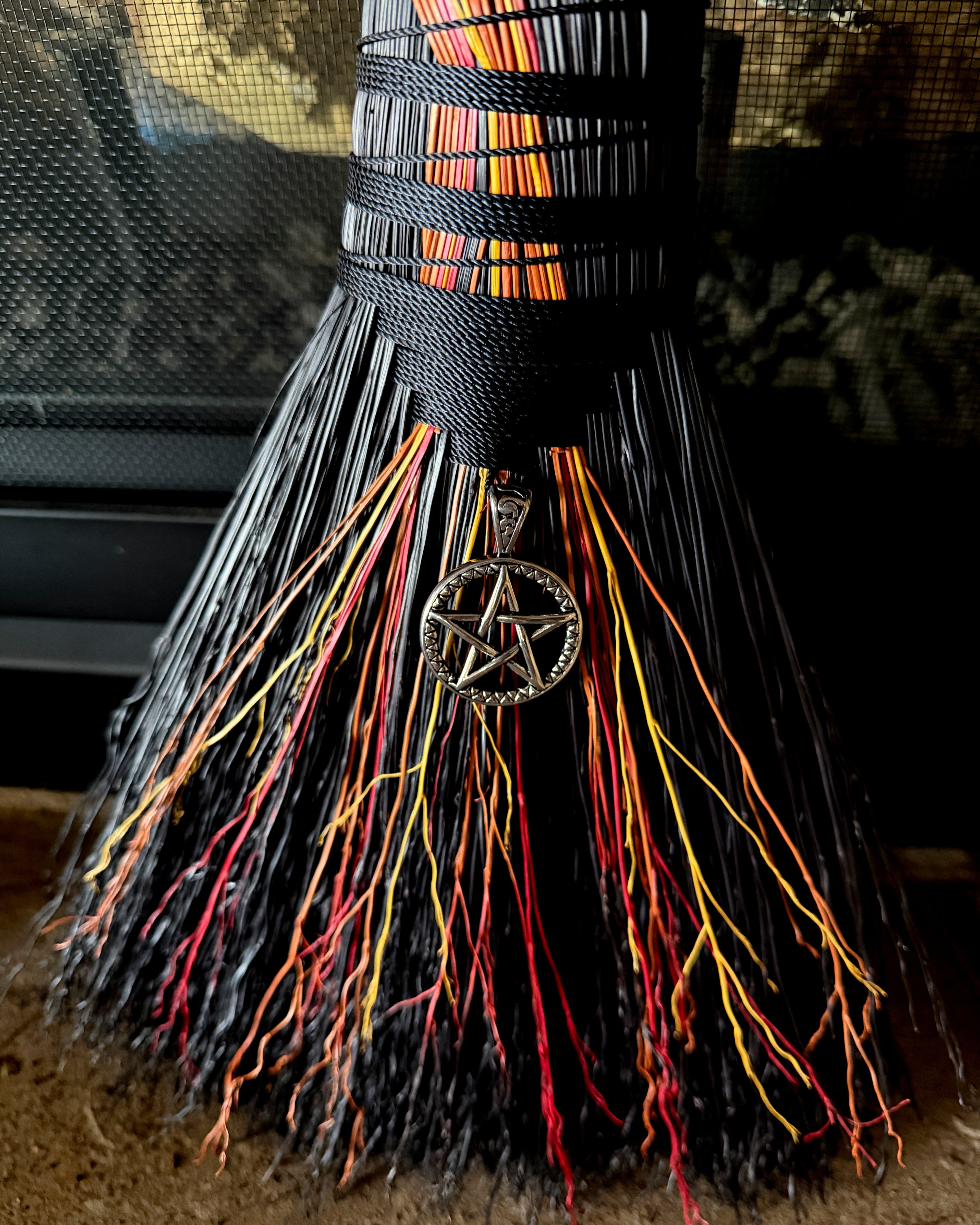Rooted Ember Athame Besom