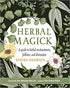 Herbal Magick hardcover book cover by Gerina Dunwich featuring the title surrounded by illustrated herbs and flowers from Red Wheel/Weiser.