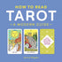 How to Read Tarot: A Modern Guide by Jessica Wiggan — paperback tarot instruction book cover with illustrated tarot imagery, accessible guide for modern beginners.