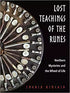 Lost Teachings of the Runes book cover featuring a circular arrangement of Elder Futhark rune symbols — Ingrid Kincaid Red Wheel Weiser paperback.