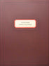 Maroon book cover with cream label for Red Folder by Catherine Yronwode a practitioner hoodoo workshop lessons guide in oversized paperback format