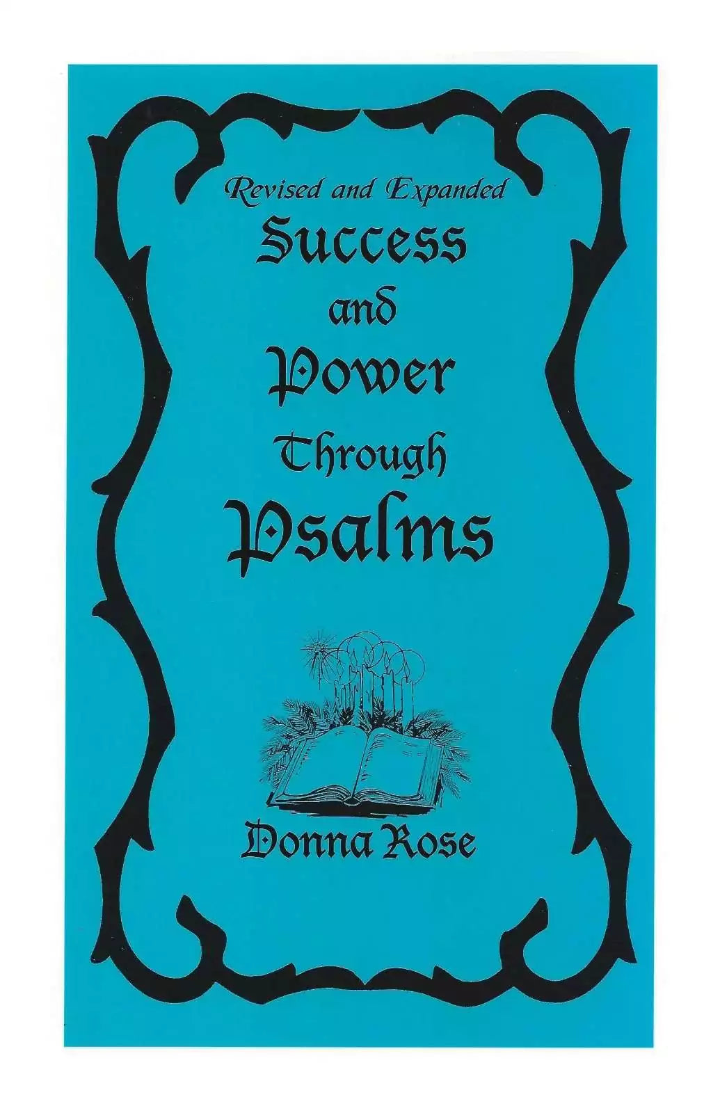Bright blue book cover with the title &