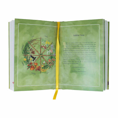 Open pages of Tea Witch&