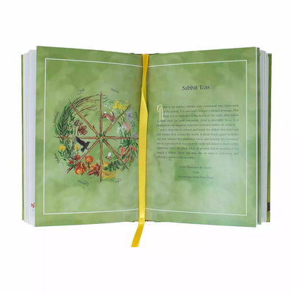 Open pages of Tea Witch&
