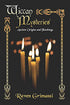 Book cover of Wiccan Mysteries: Ancient Origins and Teachings by Raven Grimassi, for advanced Wiccan study and esoteric tradition exploration.