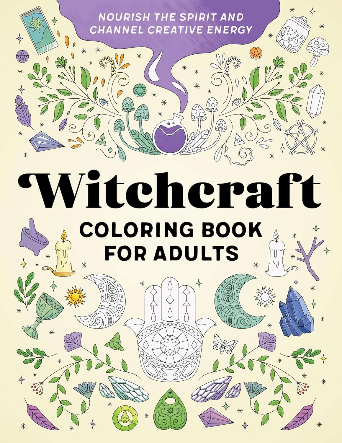 Witchcraft Coloring Book for Adults – A Magical Journey Through Art and Intuition