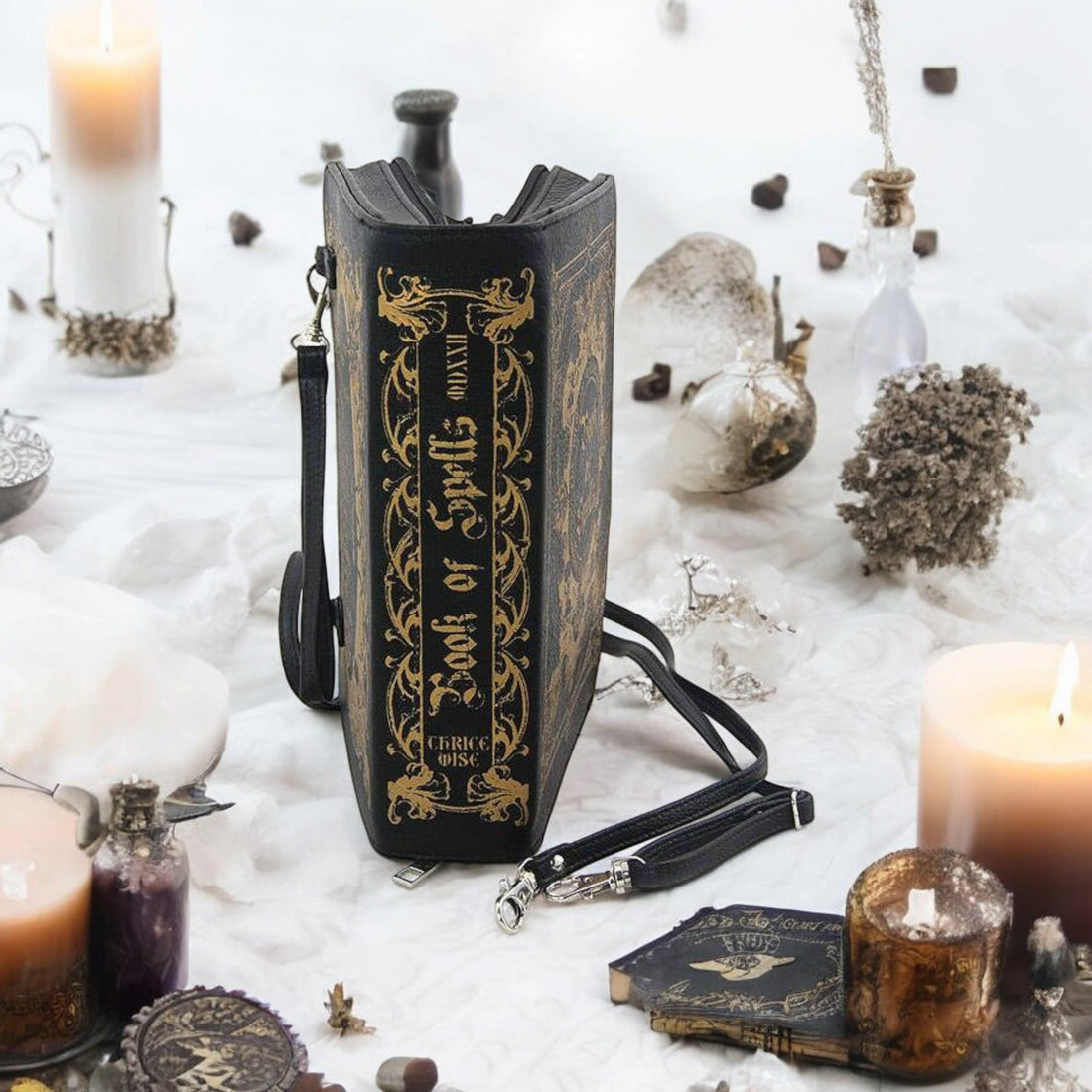 Book of Spells Crossbody Bag &amp; Wallet – Mystic-Inspired Fashion Accessories