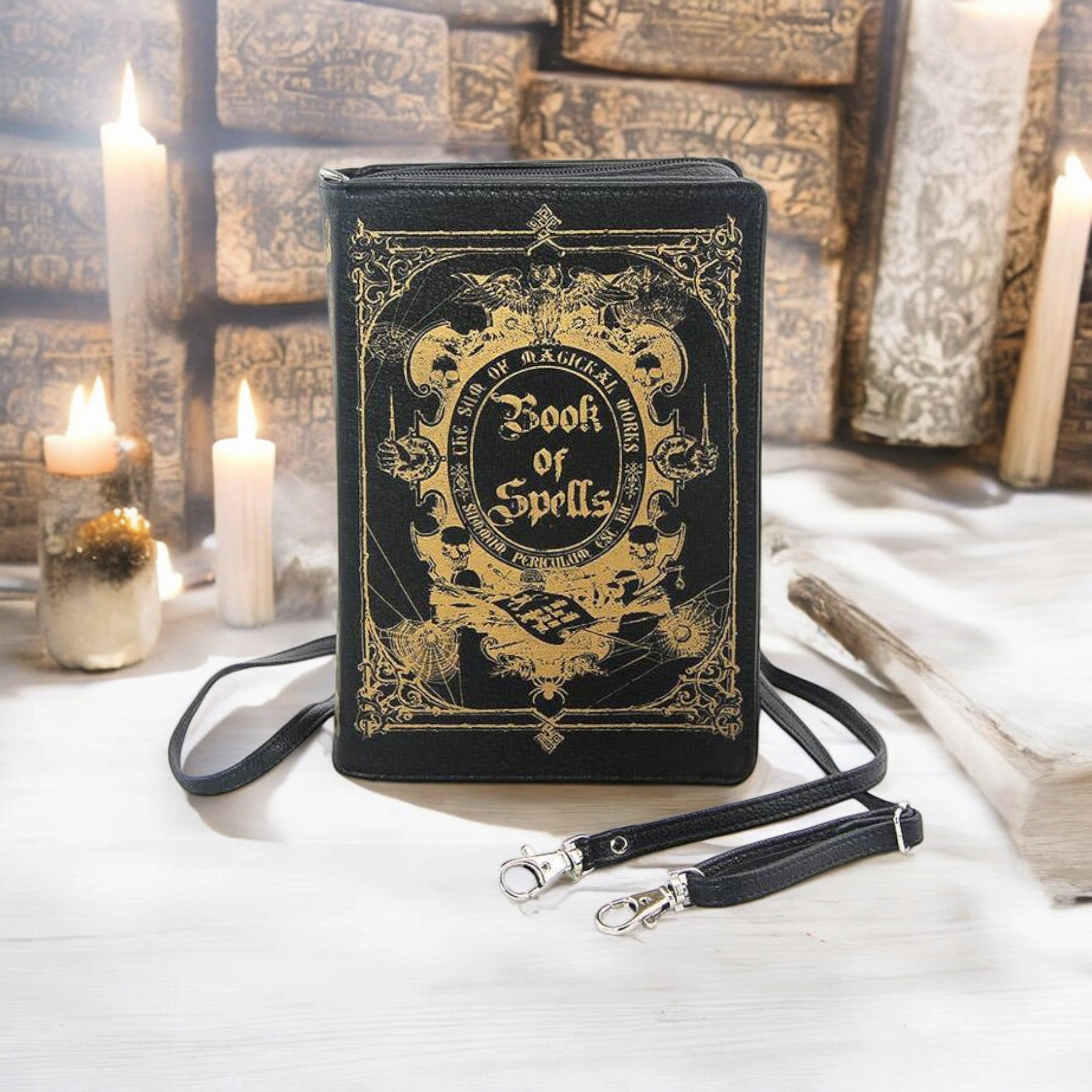 Book of Spells Crossbody Bag &amp; Wallet – Mystic-Inspired Fashion Accessories