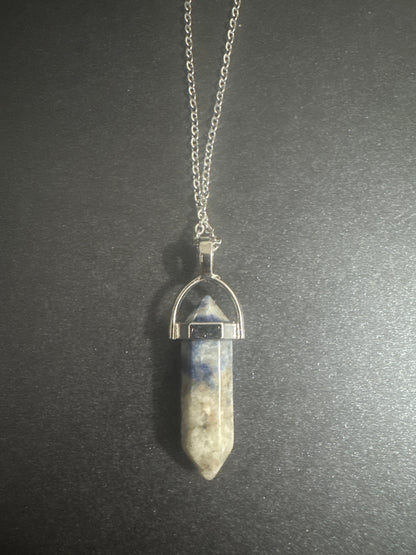 Various Shaped Crystal Necklaces