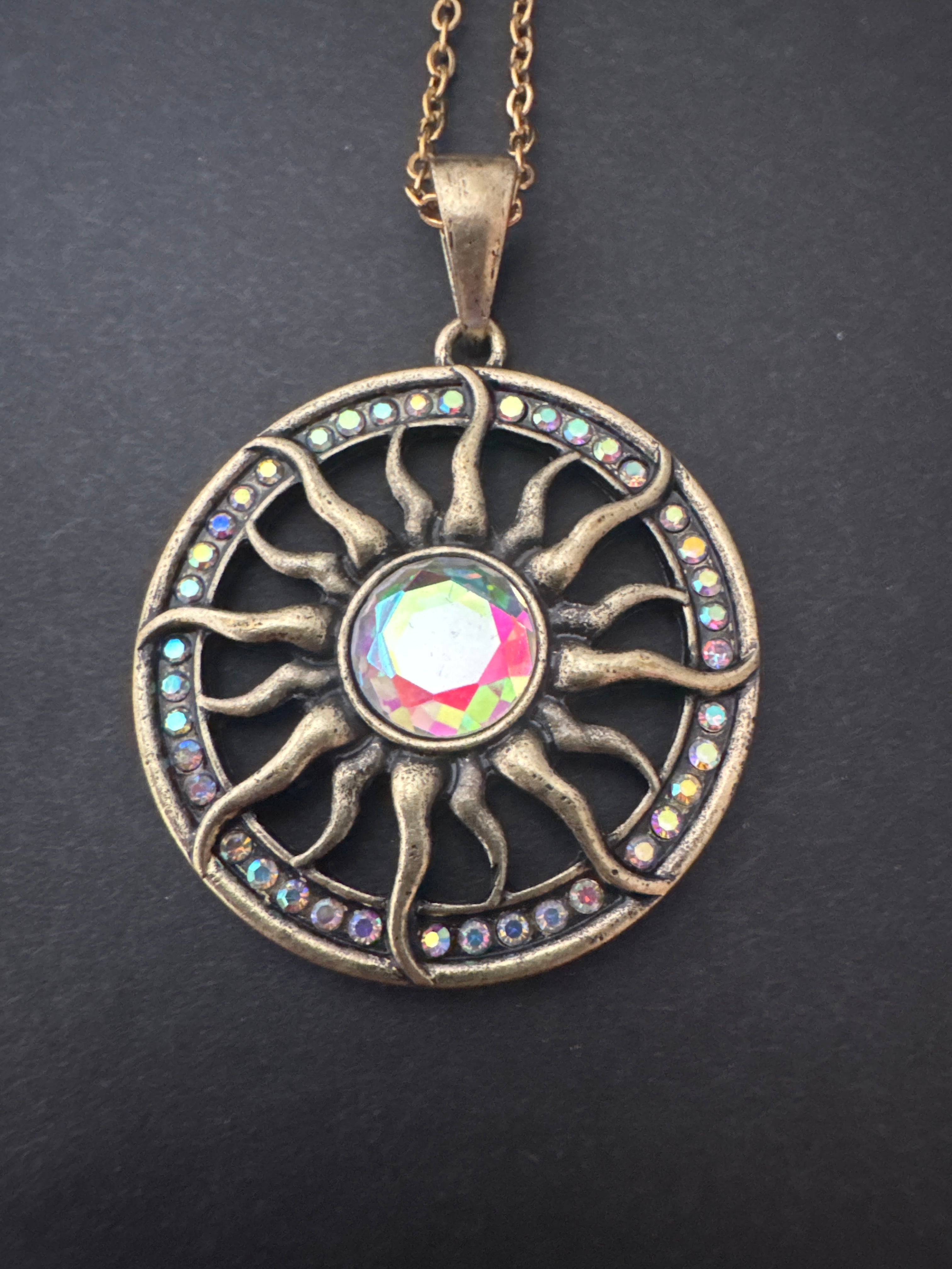 Sun and Moon Necklace