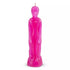 Pink wax candle sculpted as a standing male figure with detailed features and a wick at the top, for gentle love attraction ritual work.