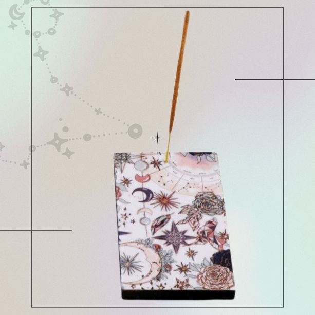 Celestial Wooden Incense Holder