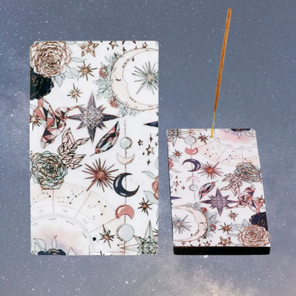 Celestial Wooden Incense Holder