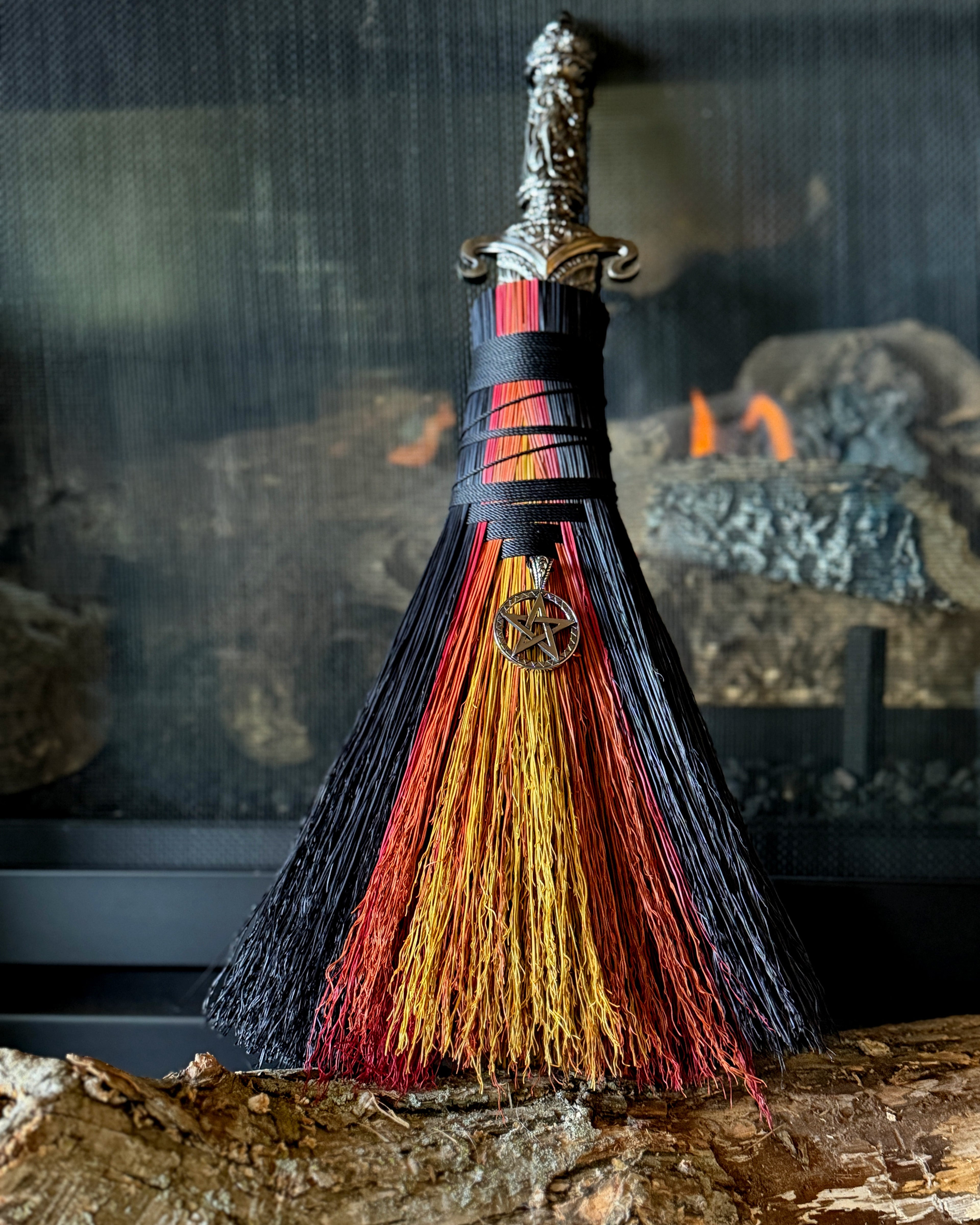 Living Flame Athame Besom