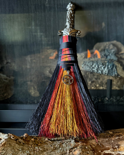 Living Flame Athame Besom
