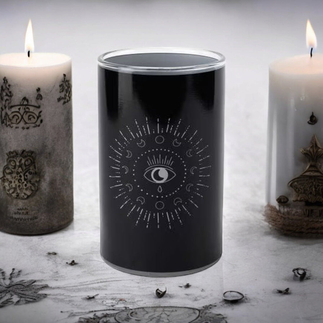 6" Heat-Activated Color Changing Candle – 60 Hour Burn | Place &amp; Time