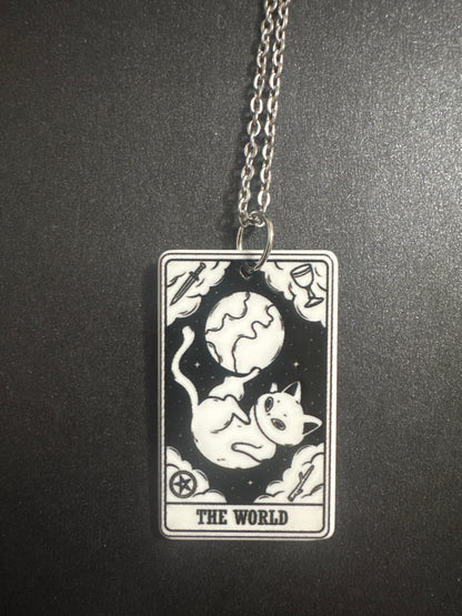 Cat Tarot Necklaces