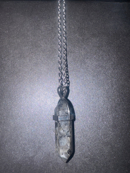 Various Shaped Crystal Necklaces
