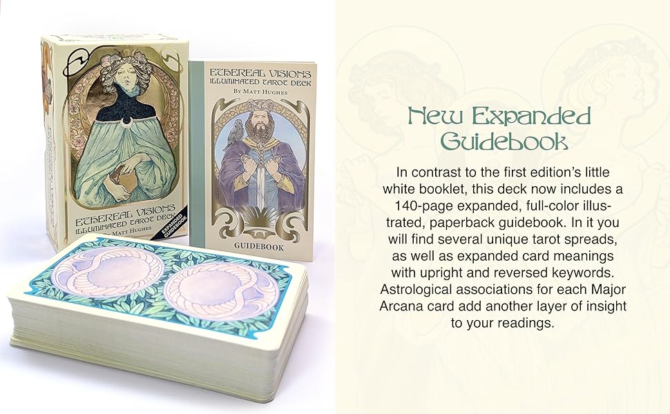 Ethereal Visions Illuminated Tarot Deck by Matt Hughes