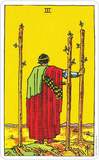 Giant Rider-Waite Tarot Deck – 4" x 6 1/2" – Classic Artwork by Pamela Colman Smith
