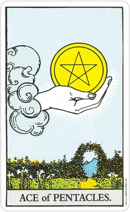 The Fool and The World cards from the Giant Rider-Waite Tarot Deck — large format showing detailed Pamela Colman Smith artwork.