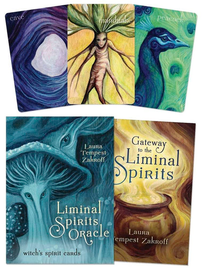Liminal Spirits Oracle: Witch’s Spirit Cards by Laura Tempest Zakroff