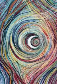 Close-up of individual Liminal Spirits Oracle card showing detailed artwork and spirit imagery