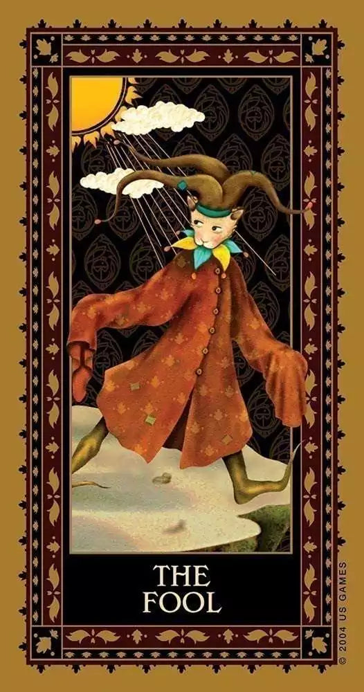 Medieval Cat Tarot Deck by Pace &amp;amp; Teng — Whimsical Cat-Themed 78-Card Tarot
