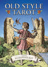 Old Style Tarot deck box by Alexander Ray, featuring vintage-inspired classic RWS imagery in a rich traditional illustrative style for tarot reading.