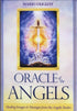 Oracle of the Angels book and deck set cover by Mario Duguay — glowing sword and angelic imagery with spiritual healing theme and guidebook.