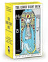 Rider-Waite Mini Tarot Deck box — miniature edition packaging featuring colorful RWS imagery and robed figure design showing the small pocket size of this classic 78-card tarot.